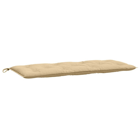 VidaXL coussin de banc de jardin 120x50x7 cm tissu mélangé beige