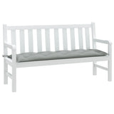 Vidaxx coussin de banc de jardin 150x50x7 cm tissu mélangé gris clair