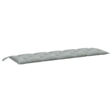 Vidaxx coussin de banc de jardin 180x50x7 cm tissu mélangé gris clair