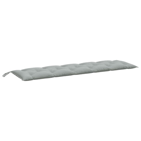 Vidaxx coussin de banc de jardin 180x50x7 cm tissu mélangé gris clair