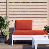 VidaXL coussins de palette 2 pcs tissu mélangé rouge