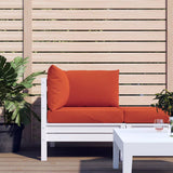 VidaXL coussins de palette 3 pcs tissu mélangé rouge