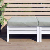 Vidaxx coussin palette 60x60x9,5 cm tissu mélangé gris clair