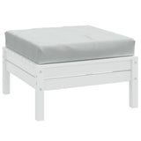 Vidaxx coussin palette 60x60x9,5 cm tissu mélangé gris clair