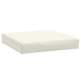 Vidaxl Pallet Cushion 60x60x10 CM Tyg Mixed Cream -Colored