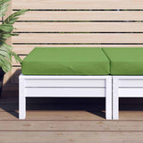 VidaXL coussin de palette 60x60x9,5 cm tissu vert mélangé
