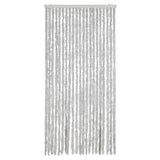 Vidaxl Fly Curtain 90x200 cm CHENILLE GREY