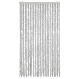 Vidaxx rideau anti-mouches 100x220 cm chenille gris