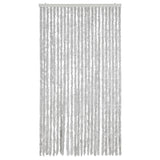 Vidaxl Fly Curtain 100x230 cm Chenille Grey