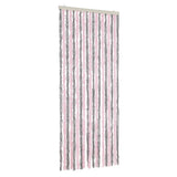 Vidaxl fléien Ridera 56.x185 cm Chenille Silver Grey a rosa