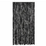 Vidaxx rideau anti-mouches 100x200 cm chenille anthracite