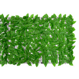 Vidaxxl paravent de balcon avec feuilles vertes 600x75 cm
