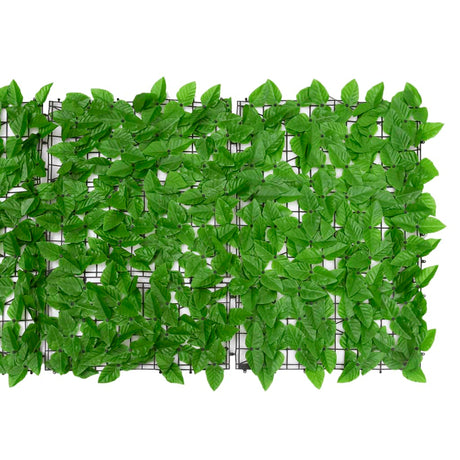 Vidaxxl paravent de balcon avec feuilles vertes 600x75 cm