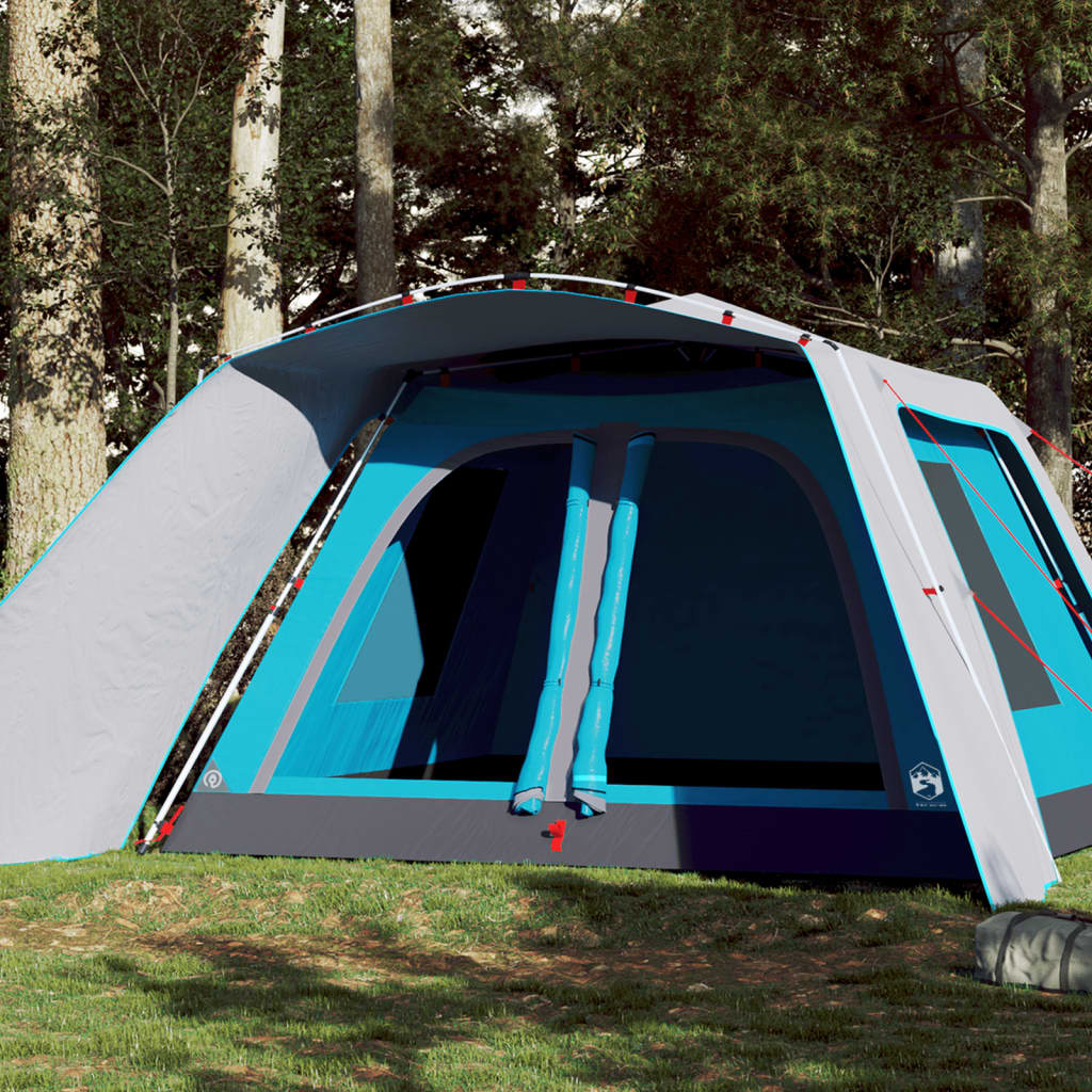 Rodina Vidaxl s Luifelem 9-Person Fast Release Blue