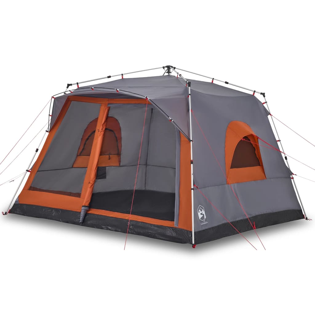 Vidaxl Family 7-person Fast Release Grey and Orange