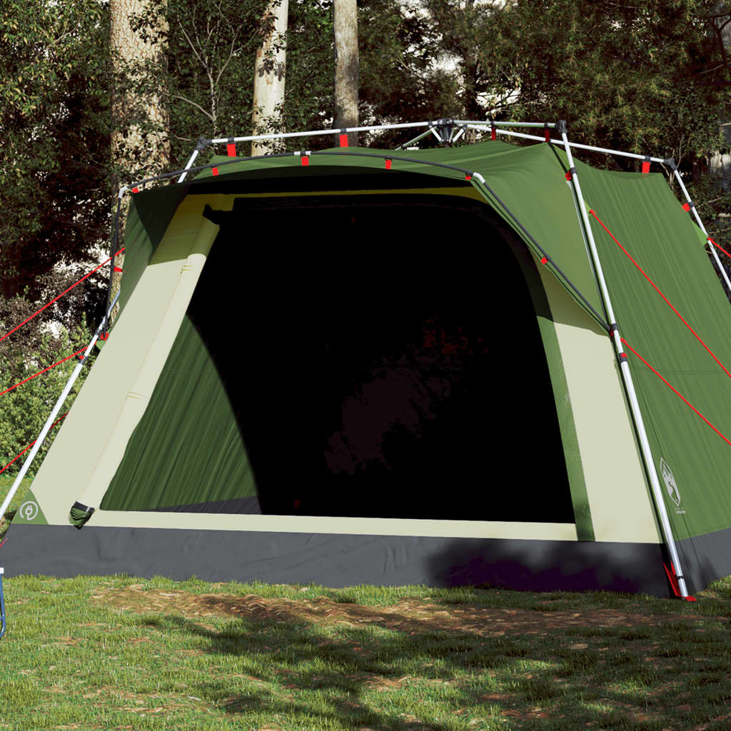 Vidaxl Camping Stan 4-Person Quick Release Green