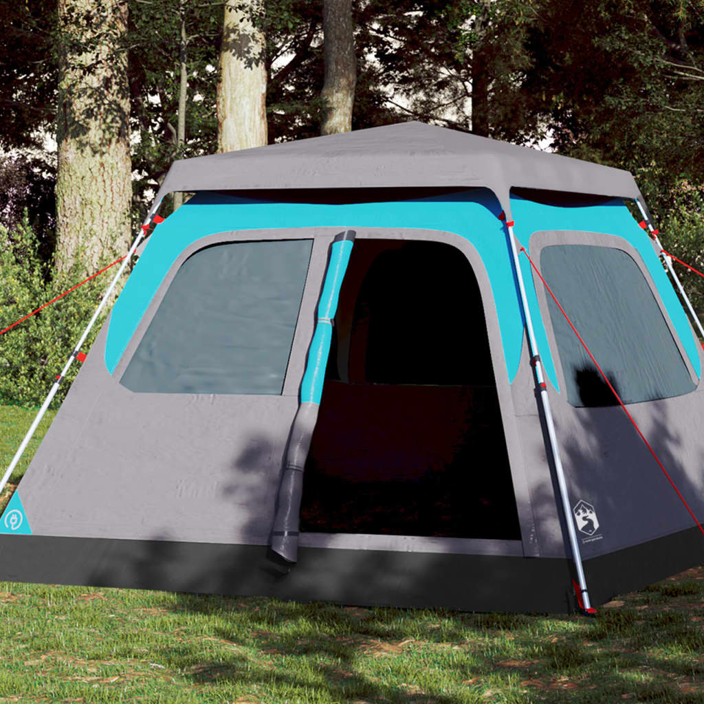 Vidaxl Dome Tent 4-person Fast Release Blue