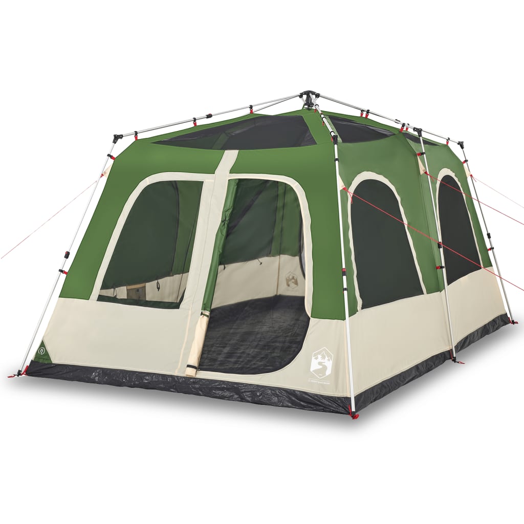 Vidaxl Dome Stan 8-Person Fast Release Green