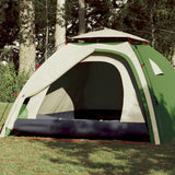 Vidaxl Dome Stan 4-Person Rychlá vydání zelená