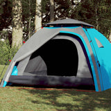 Vidaxl Dome Tent 4-person Fast Release Blue