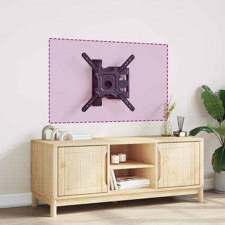 Vidaxxl support mural TV écran 32-55 pouces 35 kg max VESA 400x400 cm