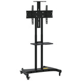 VidaXL support TV roulettes écran 32-70 pouces 60 kg max VESA 600x400 mm