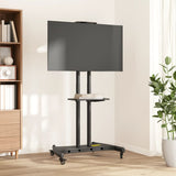 VidaXL support TV roulettes écran 32-70 pouces 60 kg max VESA 600x400 mm