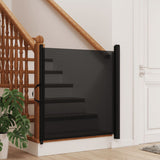 Vidaxx barrière pour animaux extensible 102,5x125 cm noir