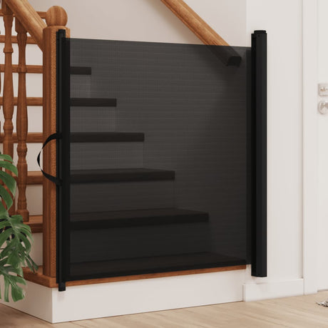 Vidaxx barrière pour animaux extensible 102,5x125 cm noir