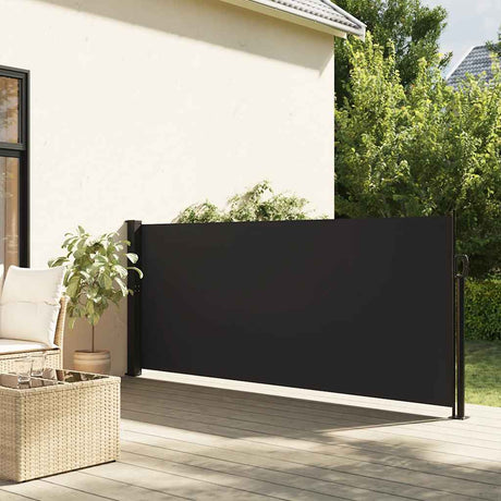 Vidaxx pare-vent extensible 100x300 cm noir