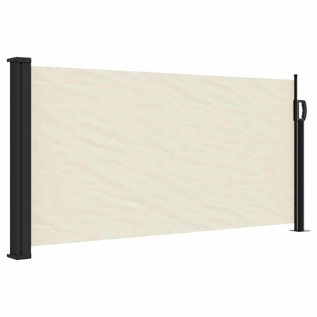 Vidaxx pare-vent extensible 100x300 cm couleur crème