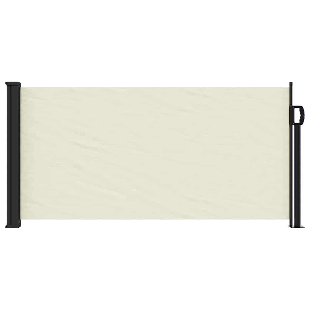 Vidaxx pare-vent extensible 100x300 cm couleur crème