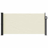 VidaXL Windshield Extendable 100x300 cm cream -colored