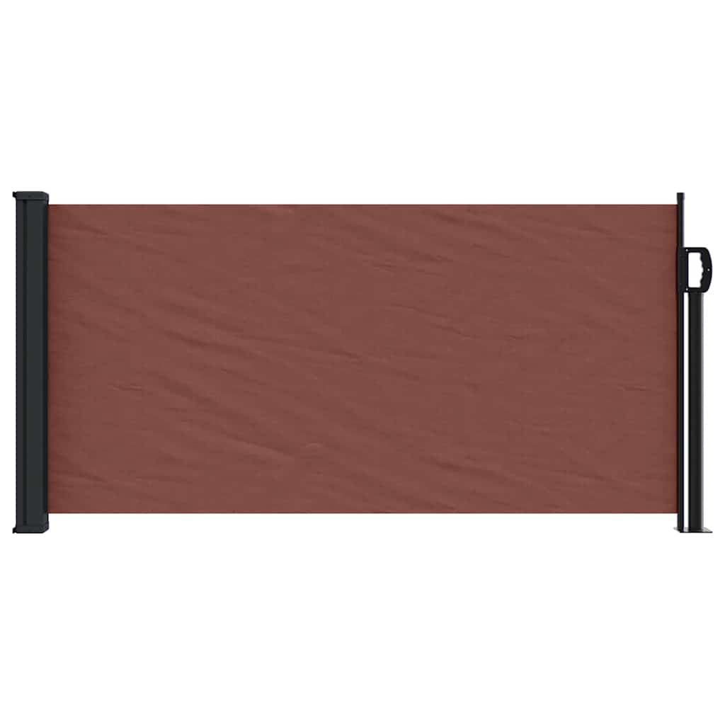 Vidaxx pare-vent extensible 100x300 cm marron