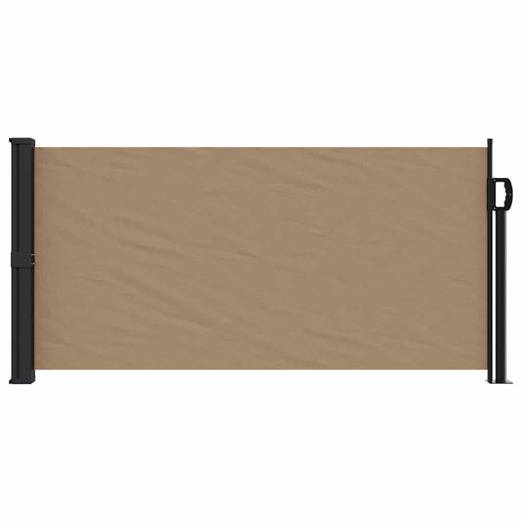 Vidaxx pare-vent extensible 100x300 cm taupe