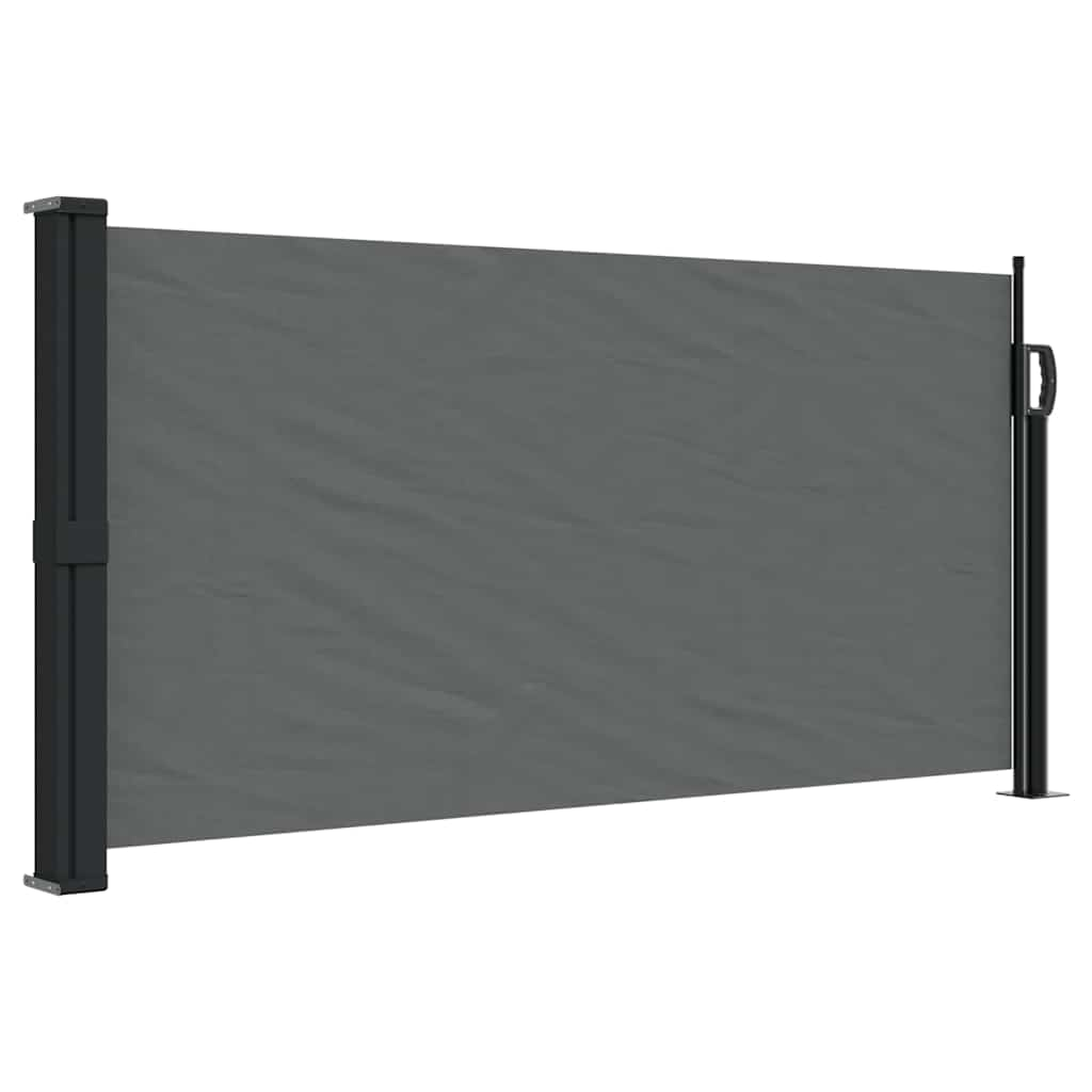 VidaXL Windshield Extendable 100x300 cm Anthracite -colored