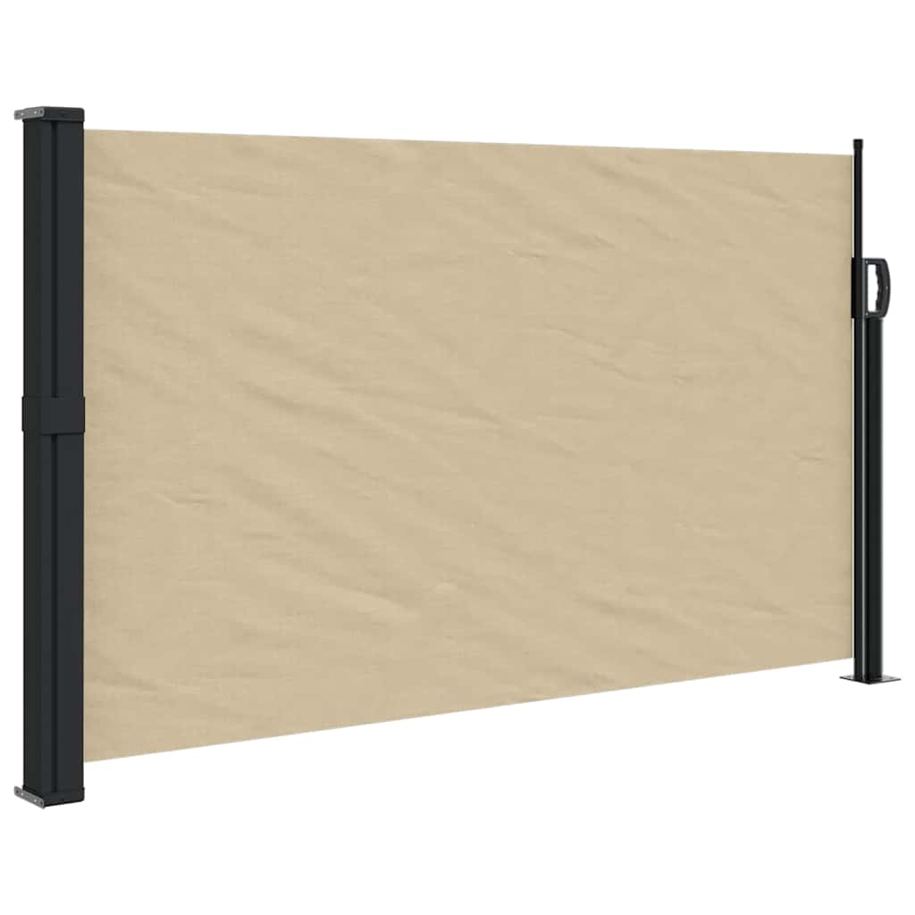 Pare-brise vidaxl extensible 117x300 cm beige