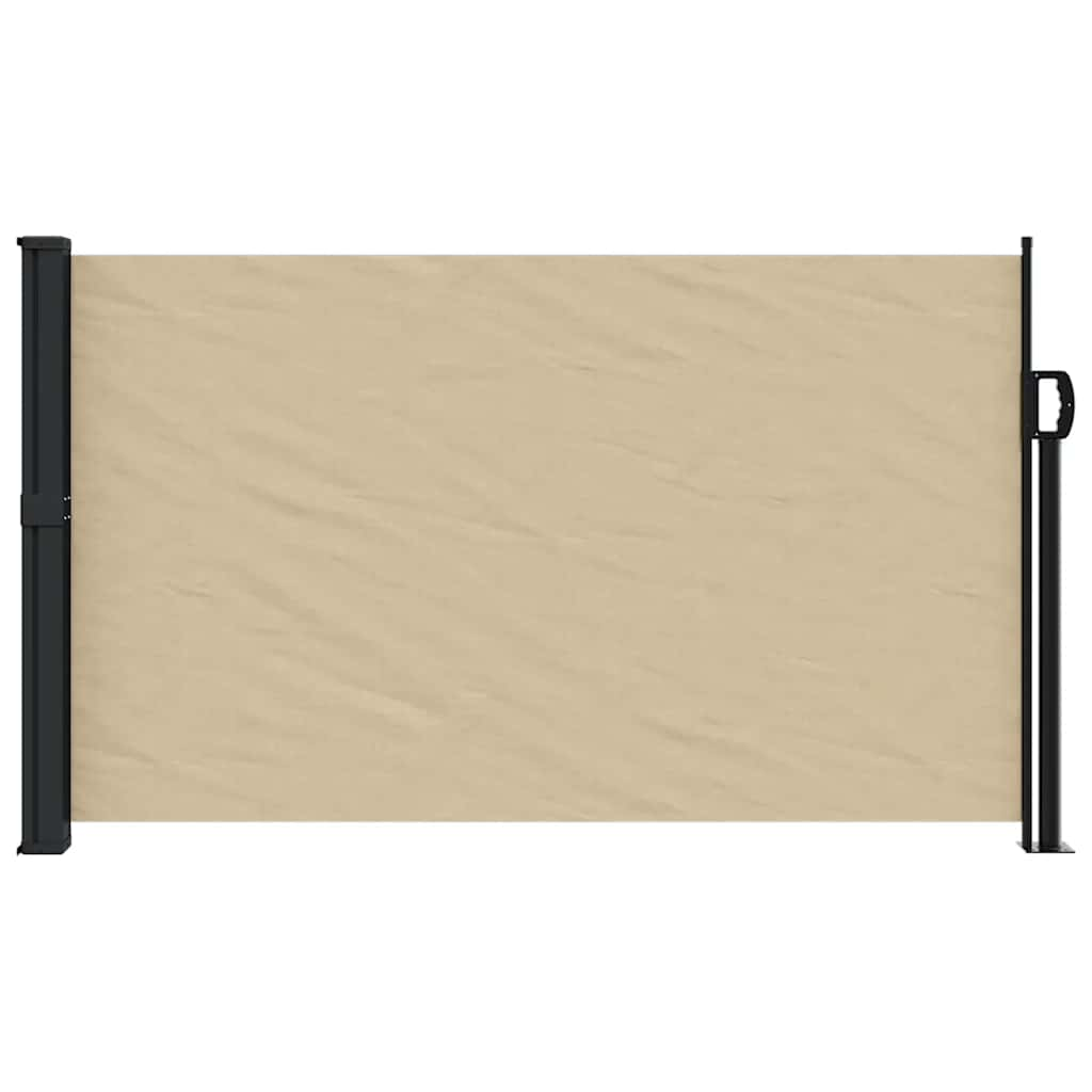 Pare-brise vidaxl extensible 117x300 cm beige