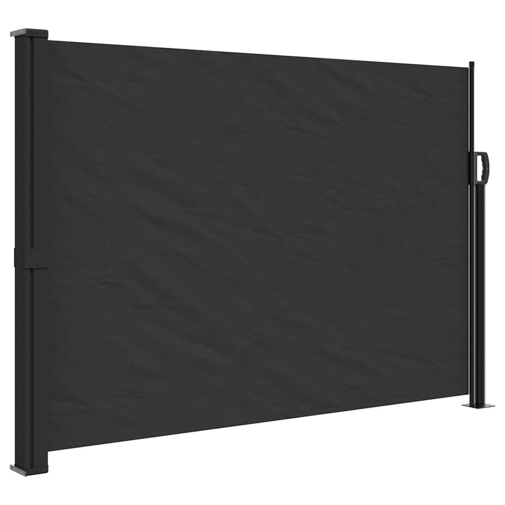 Vidaxx pare-vent extensible 140x300 cm noir