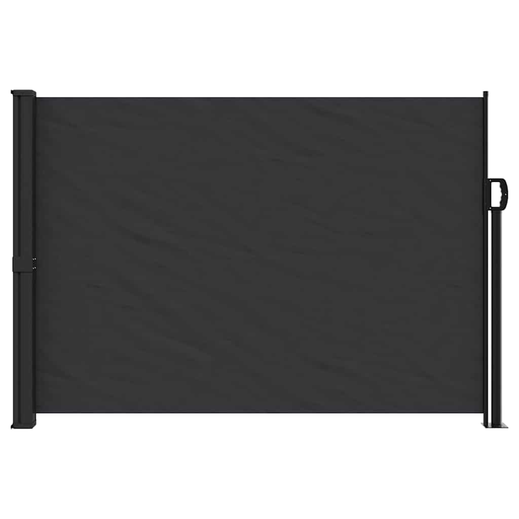 Vidaxx pare-vent extensible 140x300 cm noir