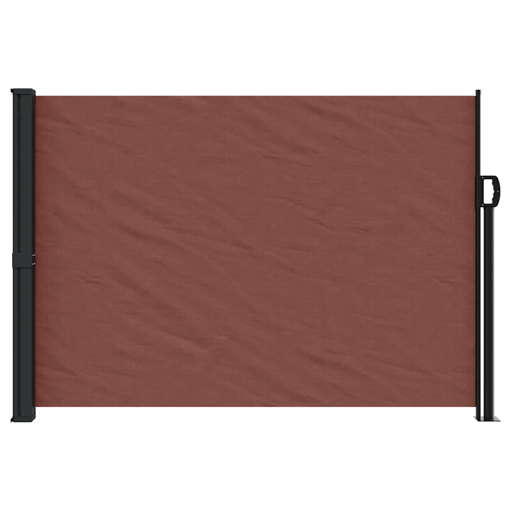 Vidaxx pare-vent extensible 140x300 cm marron