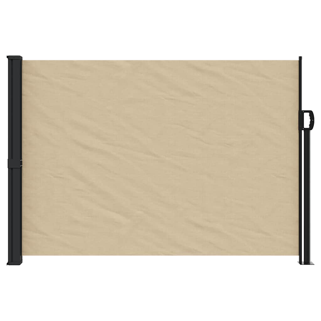 Vidaxx pare-vent extensible 140x300 cm beige