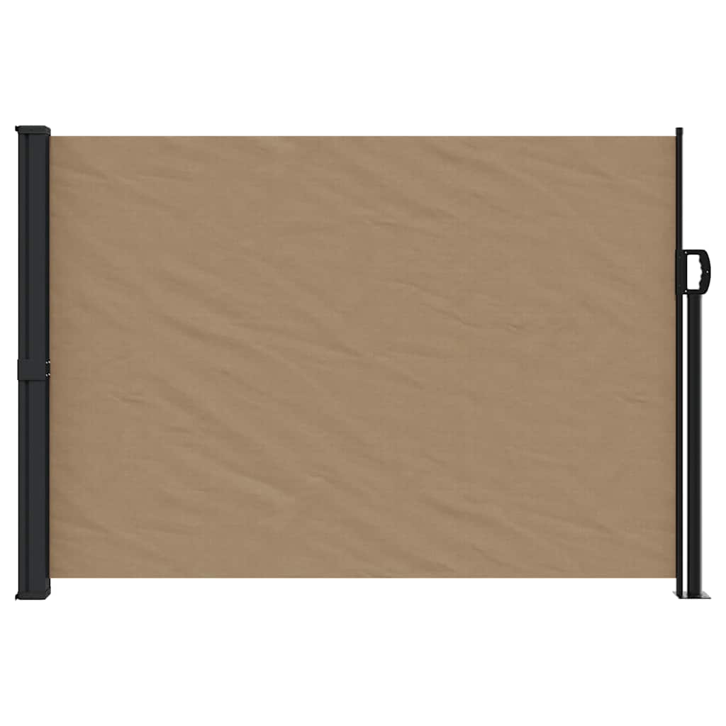 Vidaxx pare-vent extensible 140x300 cm taupe