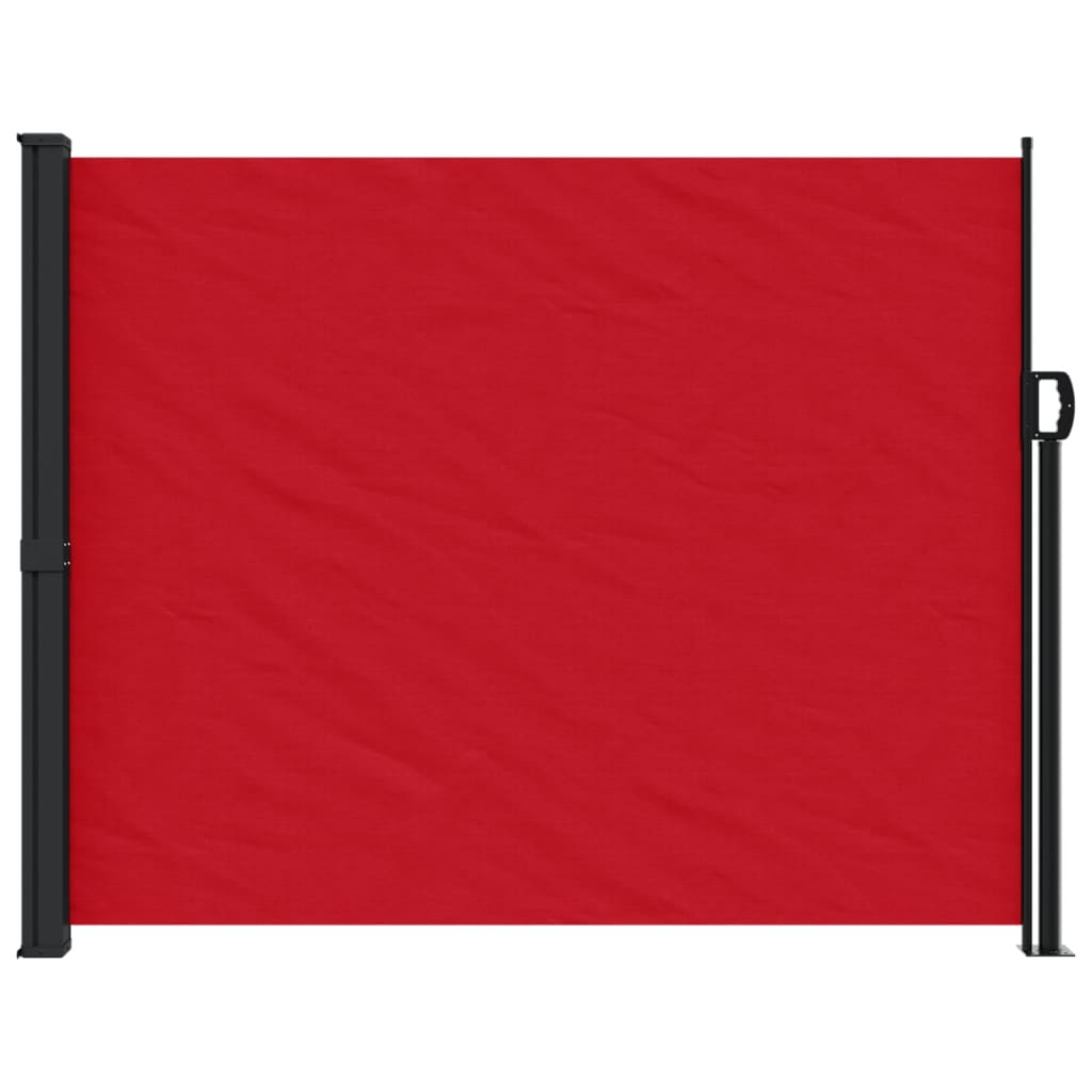 Vidaxx pare-vent extensible 160x300 cm rouge