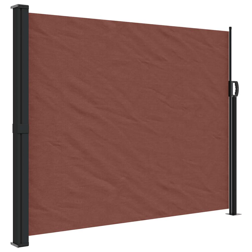 Vidaxx pare-vent extensible 160x300 cm marron