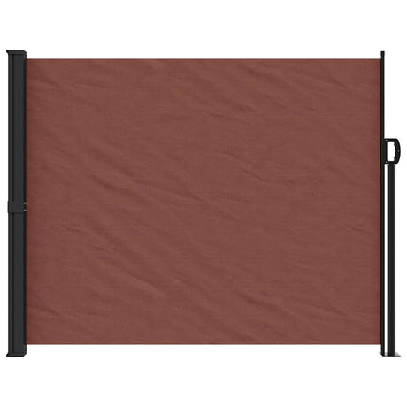Vidaxx pare-vent extensible 160x300 cm marron