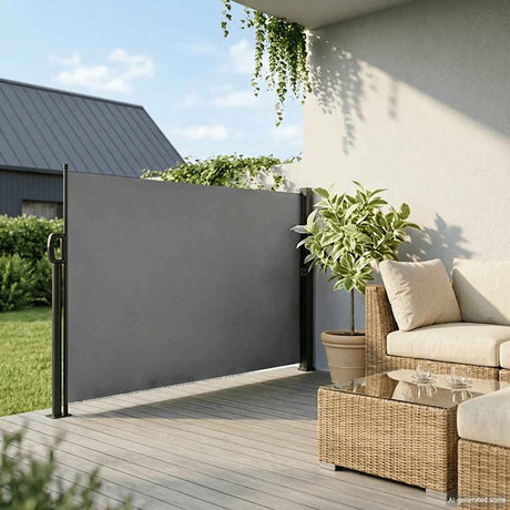 Vidaxx pare-vent extensible 160x300 cm anthracite