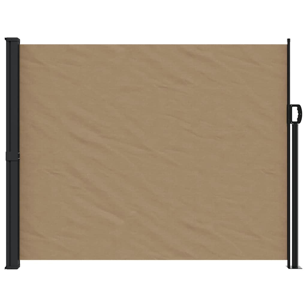 Vidaxx pare-vent rétractable 170x300 cm taupe