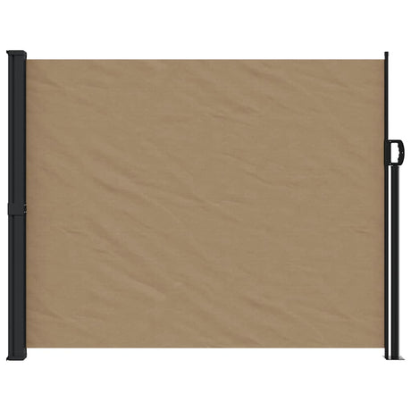 Vidaxx pare-vent rétractable 170x300 cm taupe
