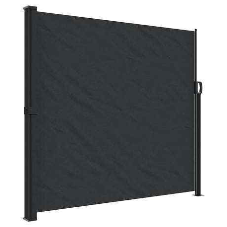 Vidaxx pare-vent extensible 180x300 cm noir